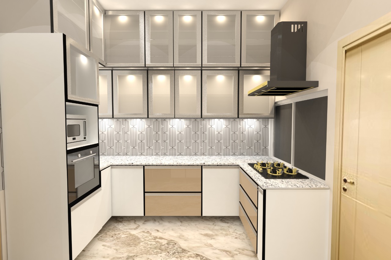 Peninsula Modular Kitchen