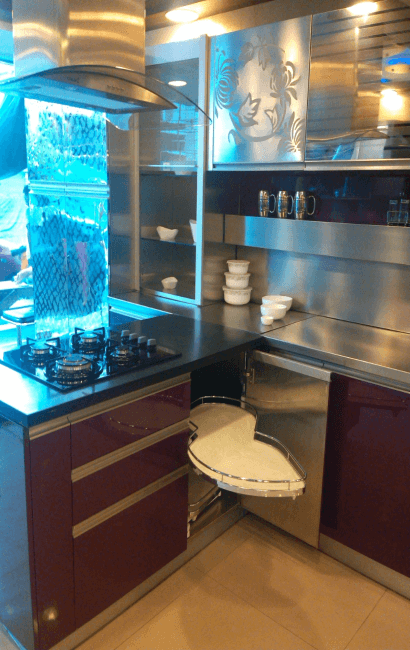 Stainless Steel Modular kitchen best price in kolkata