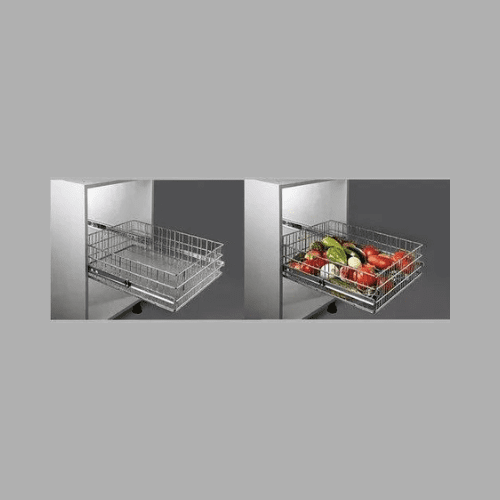 Stainless Steel Vegetable Basket - Stainless steel modular kitchen manufacturer-Asia Fineline