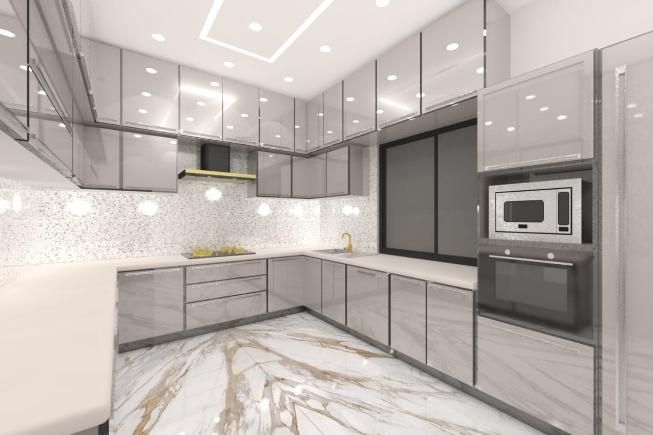 U shaped kitchen-U shaped stainless steel kitchen,U shaped modular kitchen-Asia Fineline