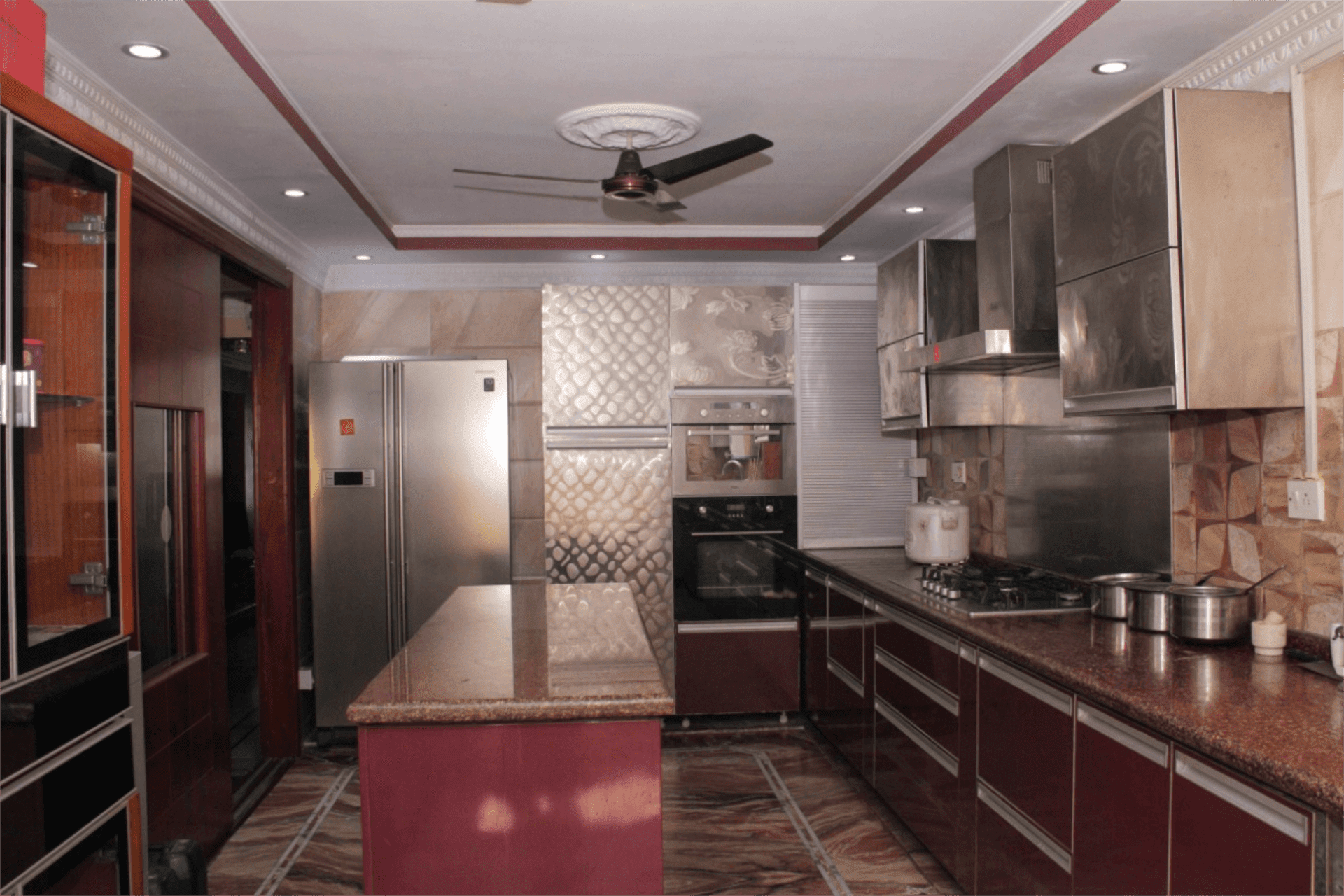 Stainless steel modular kitchen at kolkata asia fineline img2